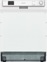 QW-HX12S47EW-DE teilintegrierbarer 60 cm Geschirrspüler weiß