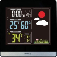 WS 6448 Wetterstation schwarz/silber