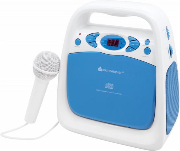 KCD 50 BL Karaoke-Player blau