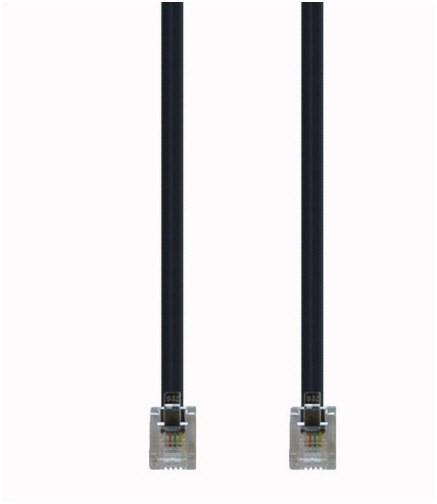 T 11 Western 6/4 Kabel (3m) schwarz