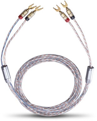 TwinMix One (2x 3m) Kabelschuh Lautsprecherkabel