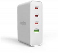 3x USB-C/USB Travel Adapter (100W) weiß