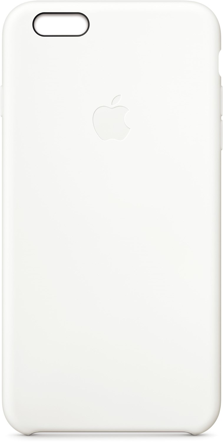 Silikon Case für iPhone 6 Plus weiß