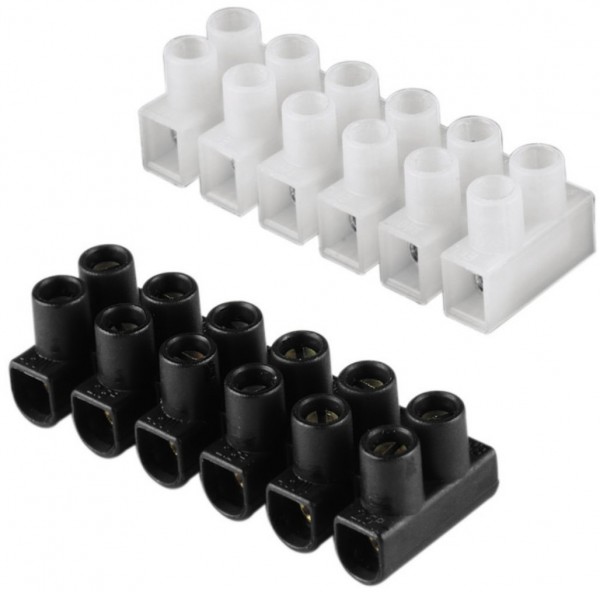 Lüsterklemmen, 6 mm²