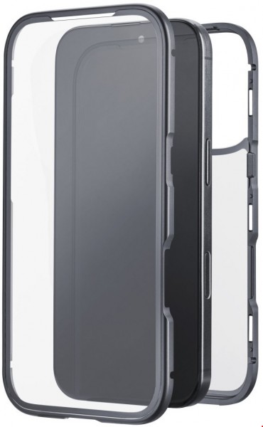 Cover 360° Glass für iPhone 17 Pro schwarz