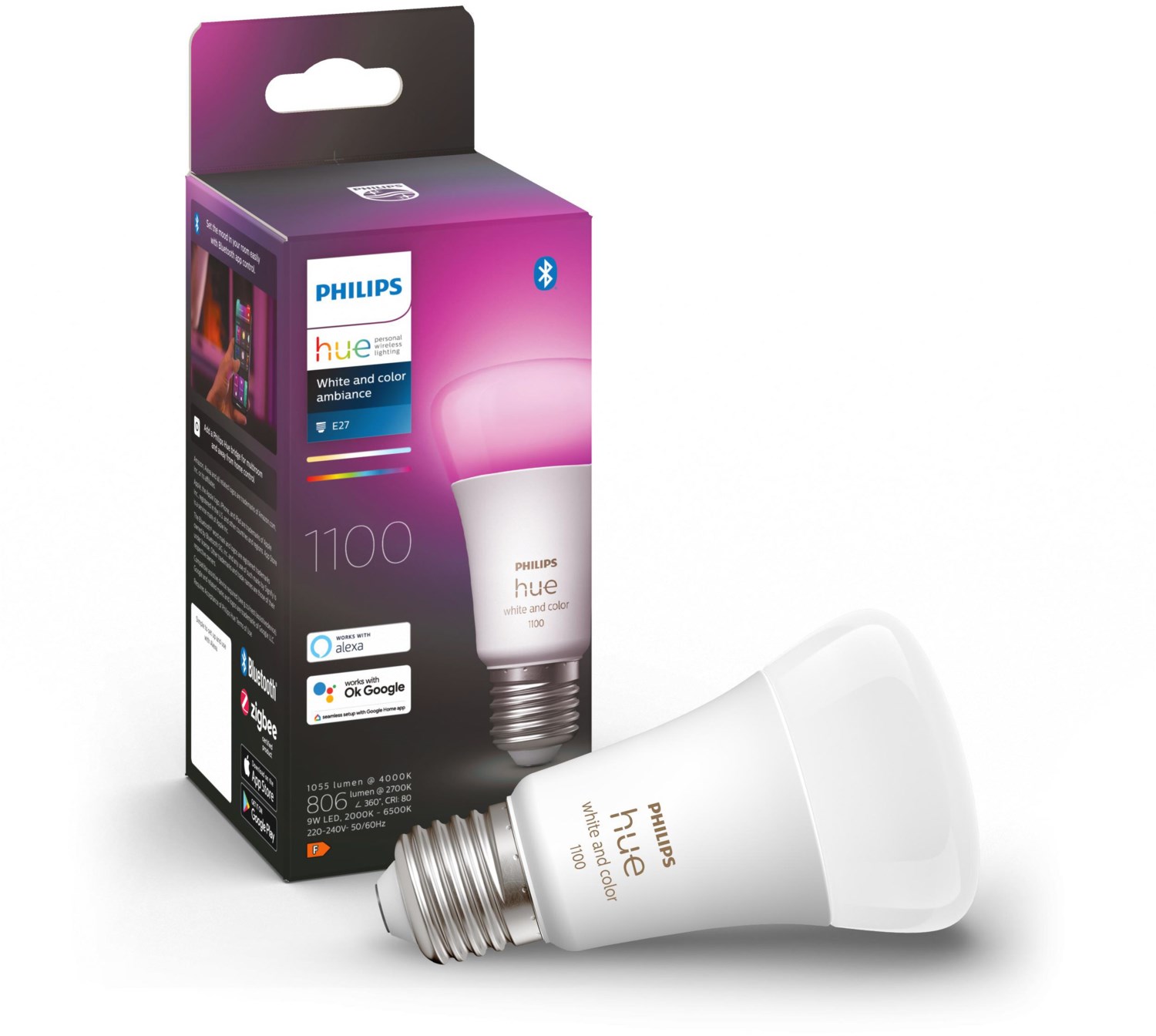 Hue W&C Amb. 13.5W A67 E27 LED-Leuchtmittel