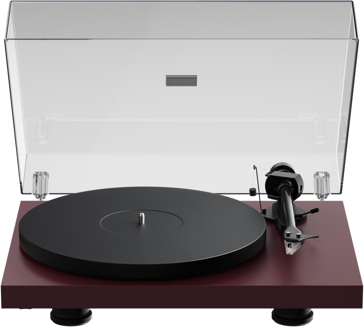 Image of Debut EVO 2 Plattenspieler seidenmatt weinrot