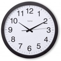 Aruba Wanduhr schwarz