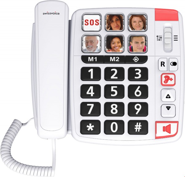 Xtra 1110 Schnurgebundenes Telefon weiß