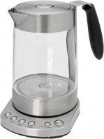 PC-WKS 1020 G Wasserkocher edelstahl/schwarz