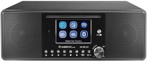 DR 895 CD Internetradio schwarz