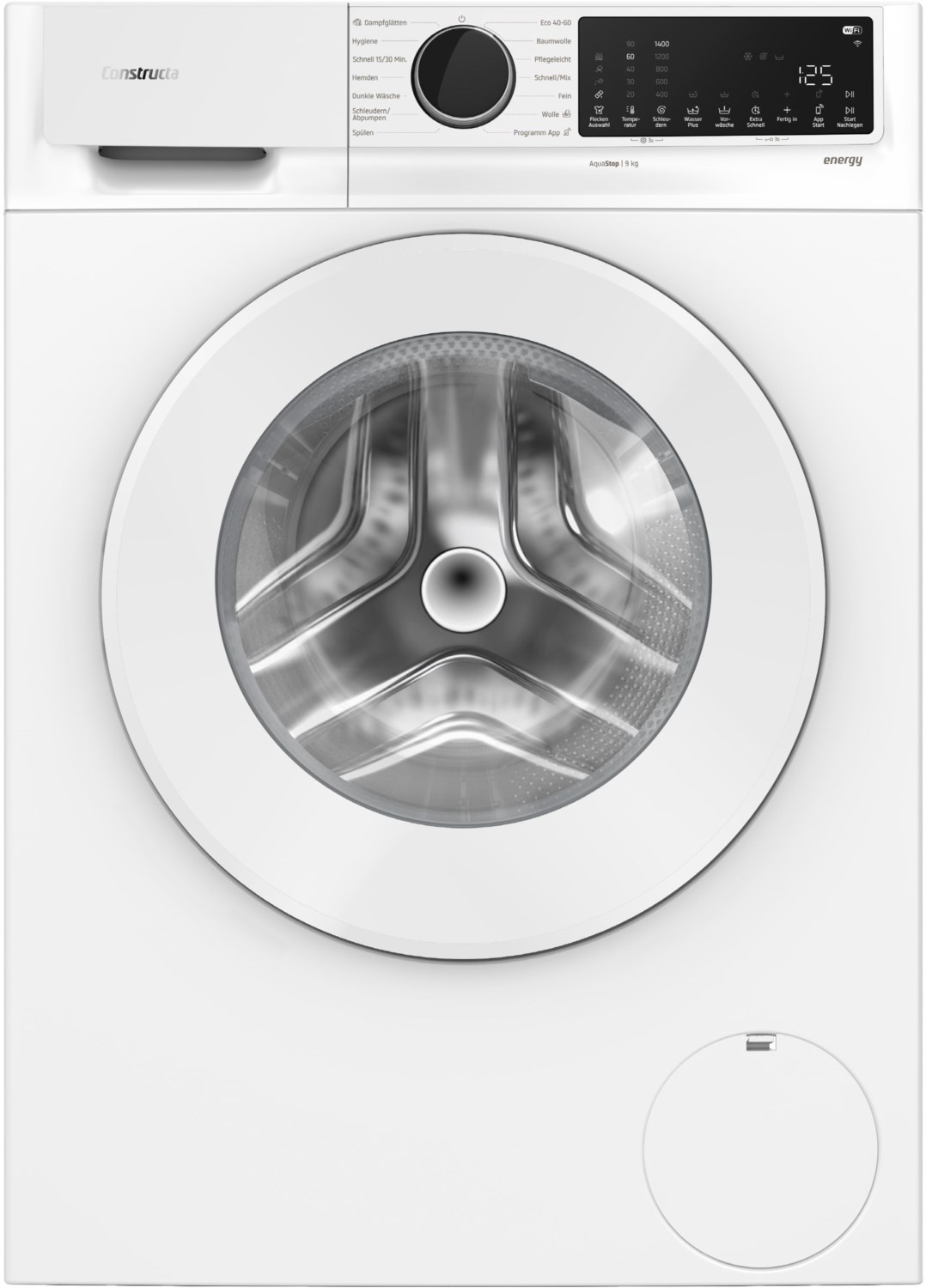 CGJ24401 Stand-Waschmaschine-Frontlader weiss