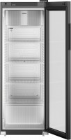 MRFvg 3511-20 Flaschenkühlschrank stahl/schwarz