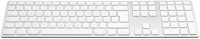 Wireless Aluminium Keyboard (DE) Bluetooth Tastatur silber