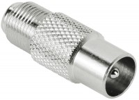 SAT-Adapter F-Kupplung>Koax-Stecker