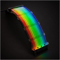 Strimer 24-Pin RGB Mainboardkabel weiß/schwarz