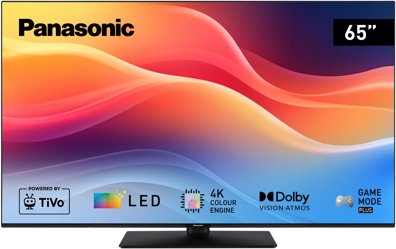 TB-65W63AE8 164 cm (65") LCD-TV mit LED-Technik silber, 4K Ultra HD, Smart-TV, HDR-Wiedergabe, DVB-T2/DVB-C/DVB-S2, Sprachsteuerung