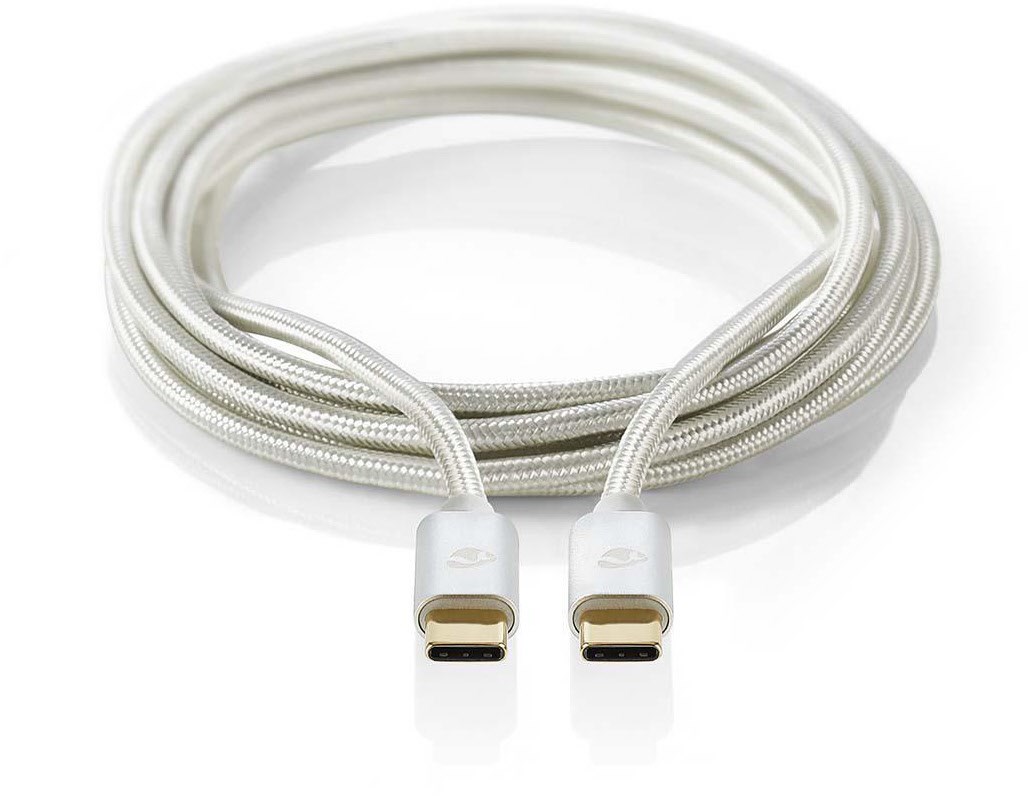 CCTB64700AL20 USB 3.1-Kabel (2m) aluminium Typ C-Stecker>Typ C-Stecker