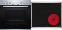HND210CS62 Herdset bestehend aus HEA510BS2 + NKE645GA2E edelstahl + edelstahl