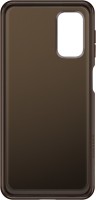 Soft Clear Cover für Galaxy A32 5G schwarz