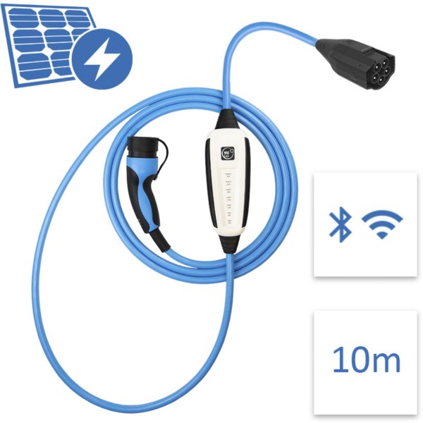 Pure Standard WLAN 32A (10m) Ladestation/Wallbox für Photovoltaik-Nutzer