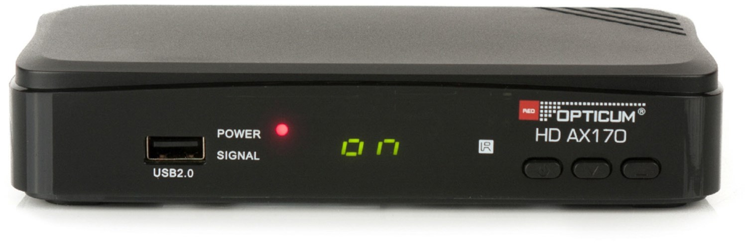 RED OPTICUM HD AX 170 HDTV Sat Receiver schwarz  - Onlineshop EURONICS