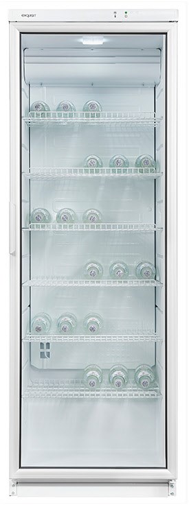 GKS350-1-GT-280D Flaschenkühlschrank weiß