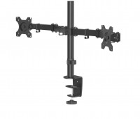 Monitorarm Fullmotion (32") Doppelarm schwarz