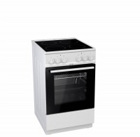 EC5121WG Elektroherd mit Glaskeramikfeld weiß, 74 l, Rückwand katalytisch beschichtet, A, 4 Kochzonen