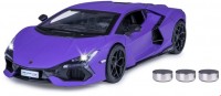 Lamborghini Revuelto Diecast 1:32 inkl. Knopfzellen lila