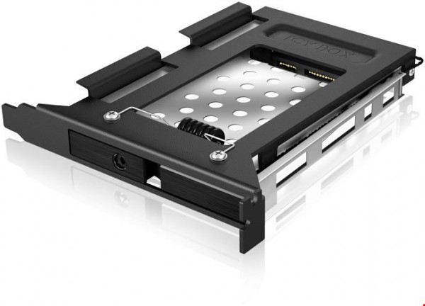 IB-2207StS Einbaurahmen für 1x 2,5" HDD/SSD schwarz