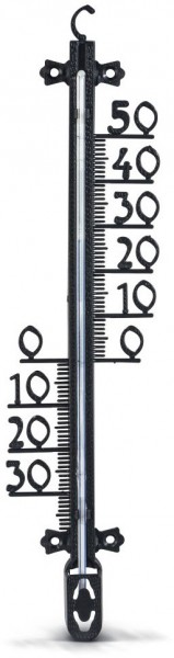 Innen-/Außenthermometer schwarz