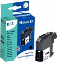 B33 Tintenpatrone ersetzt Brother LC123HC cyan