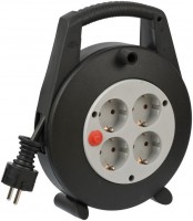 Kabeltrommel Vario-Line (5m) Verlängerungskabel schwarz