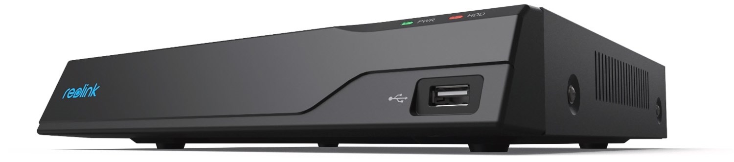 Reolink Set - mit NVS8 NVR + 2 PoE-Außenkamera P334 + Kabelgebundene Video Doorbell mit Gong D340W