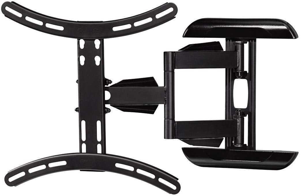 TV-Wandhalterung Fullmotion (65") 3 Sterne schwarz