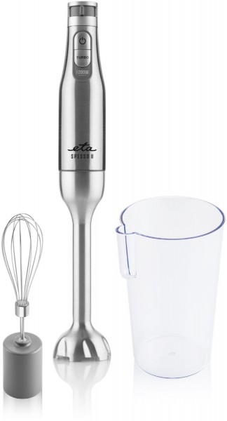 Spesso II Edelstahl-Stabmixer silber