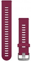 QuickChange Silikonarmband (20mm) kirschrot
