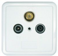 SSD 2-00 CATV SAT-Antennensteckdose