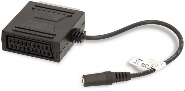 CVGB31930BK02 Scart-Adapter Stecker > Buchse / 3,5 mm Buchse schwarz