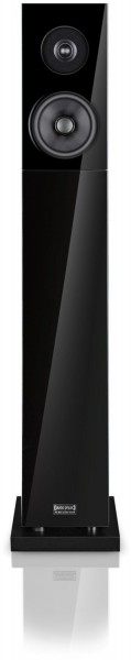 CLASSIC 25 /Paar Stand-Lautsprecher Schwarz hochglanz