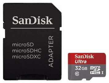 microSDHC Ultra (32GB) Speicherkarte