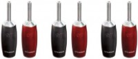 500 Bananenstecker (6er Set) silber