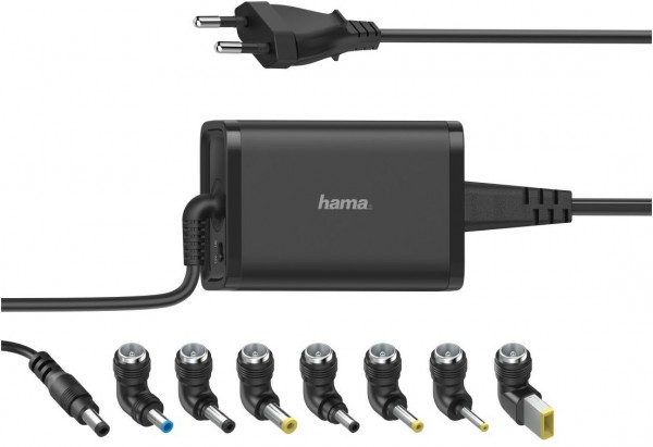 Universal-Notebook-Netzteil 15-19V/65W schwarz