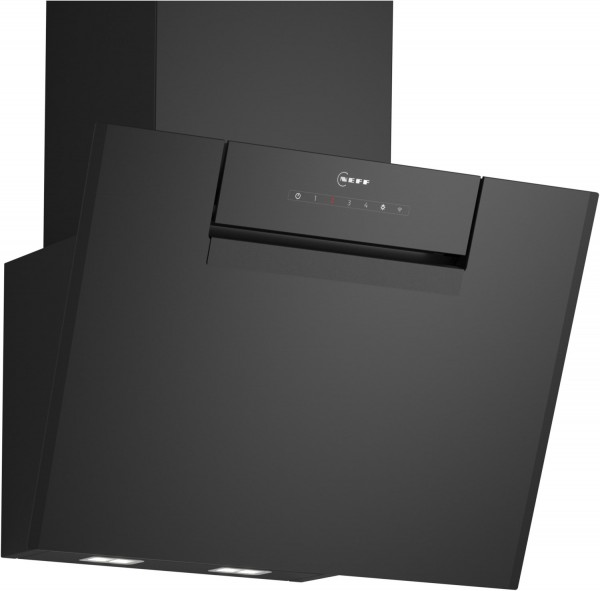 DLE65IFS Kopffrei-Dunstabzugshaube bestehend aus D65IFN1S0 + Z51KII1X6 schwarz