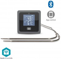 BTKAT10GY SmartLife Meat Thermometer schwarz