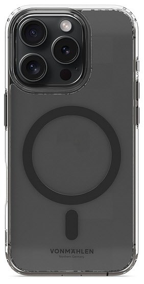 Transparent Case für iPhone 16 Pro schwarz