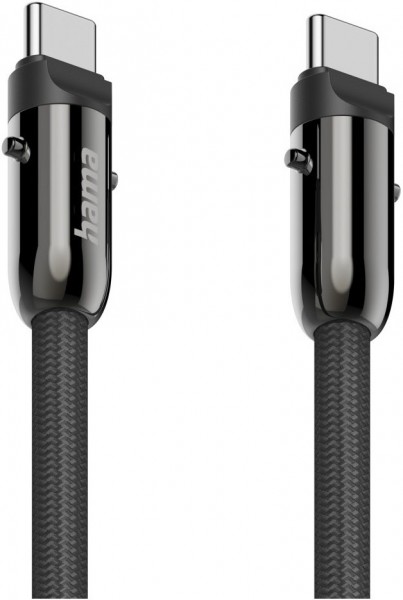 2in1 USB-C-Kabel/Handyband (1,2m) schwarz