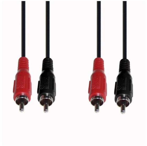 B 33/5 Cinchkabel (5m) schwarz