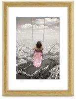 Kunststoffrahmen Swing 13x18cm braun
